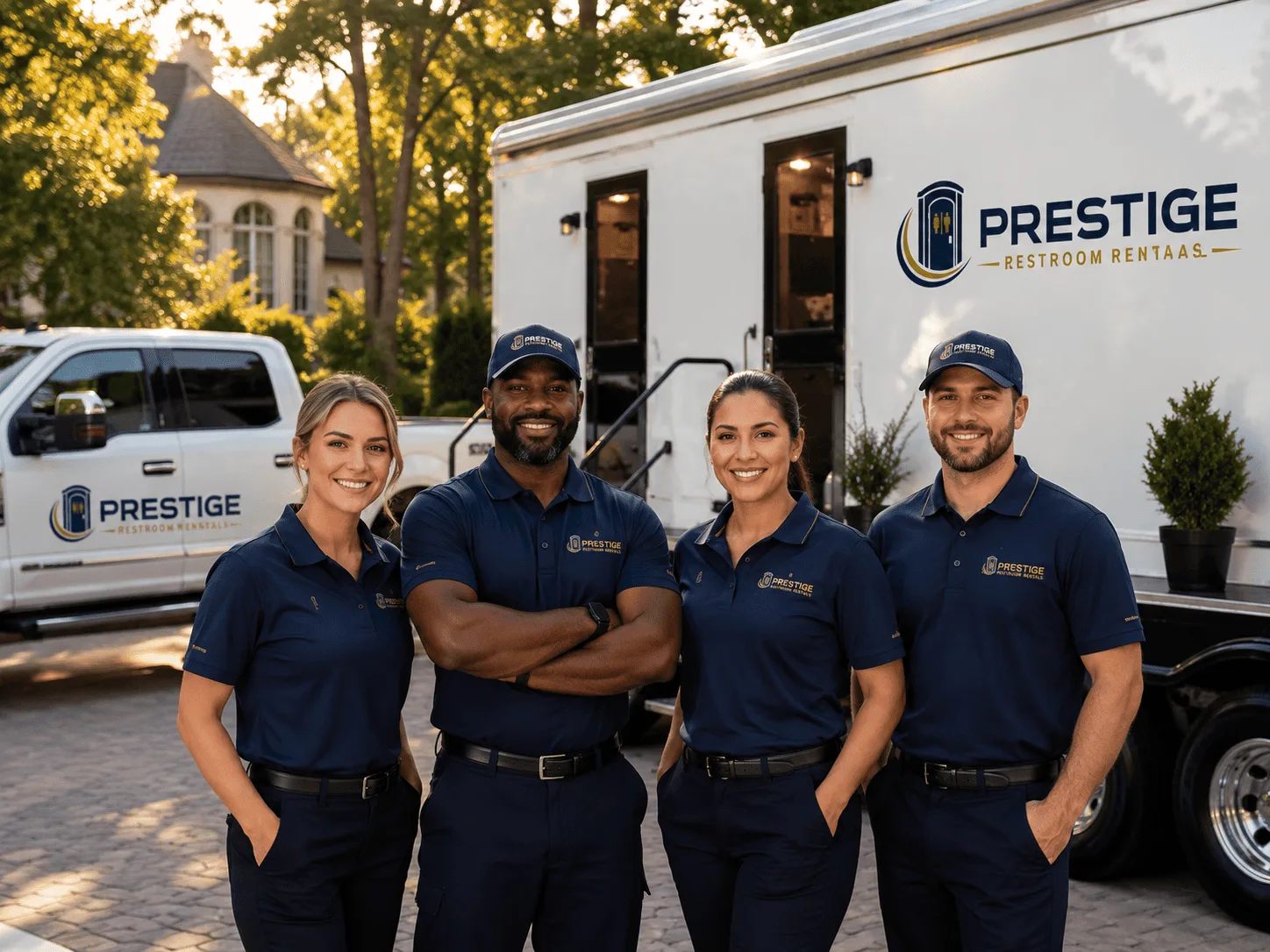 Trusted Luxury Portable Restrooms company in Edelstein, IL